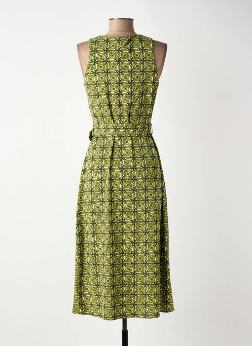 Robe mi-longue vert SURKANA femme