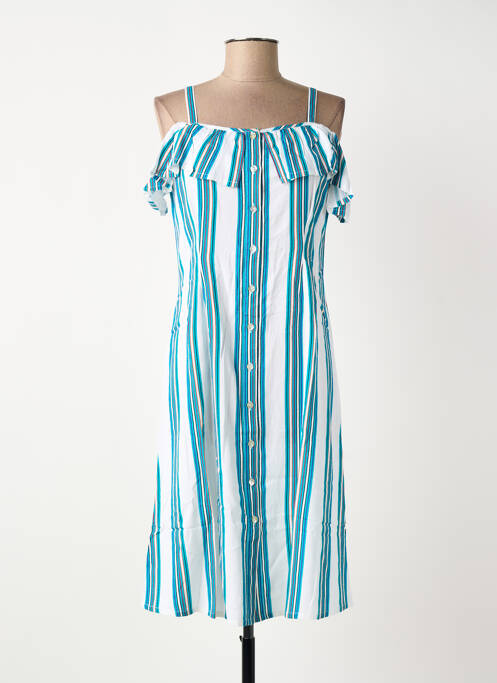 Robe mi-longue vert SURKANA femme