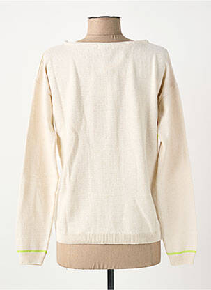 Pull stretch manches longues beige SURKANA femme
