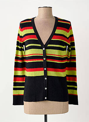 Gilet manches longues noir SURKANA femme