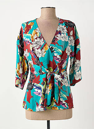 Top bleu SURKANA femme