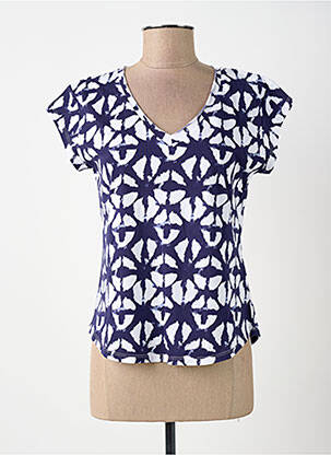 T-shirt bleu SURKANA femme