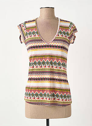 T-shirt orange SURKANA femme