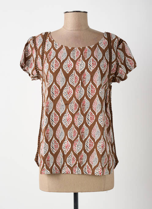 Blouse marron SURKANA femme