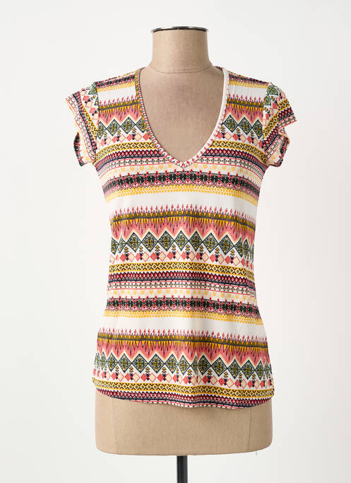 T-shirt orange SURKANA femme