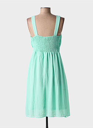 Robe mi-longue sans manche sans manche vert CHARM'S femme
