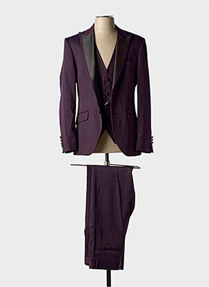 Costume de cérémonie coupe costume violet ADIMO homme