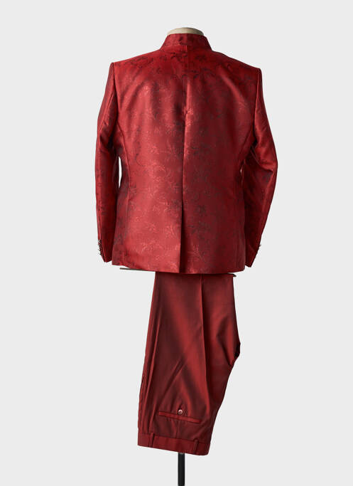 Costume de cérémonie rouge ADIMO homme