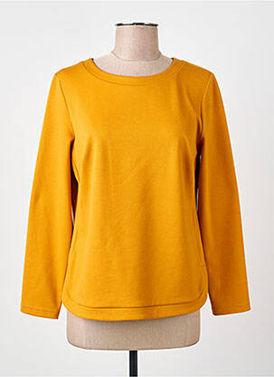 Pull coupe droite manches longues orange MERI & ESCA femme