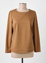 Pull stretch manches longues marron MERI & ESCA femme