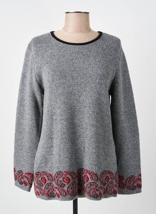 Pull gris GUY DUBOUIS femme