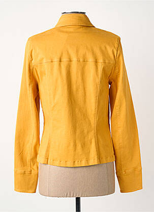 Veste casual coupe droite orange clair GUY DUBOUIS femme