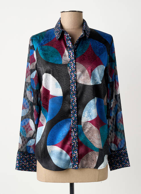 Chemisier bleu GUY DUBOUIS femme