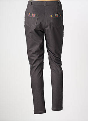 Pantalon droit stretch taille normale gris MERI & ESCA femme