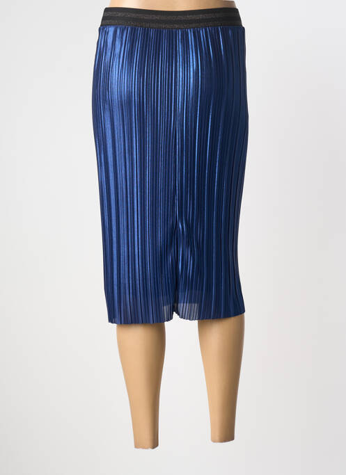 Jupe mi-longue bleu GREGORY PAT femme