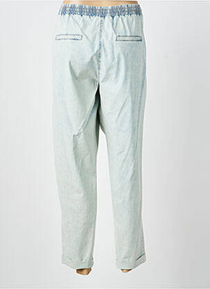 Pantalon 7/8 stretch taille normale bleu ANANKE femme