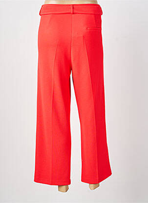 Pantalon 7/8 stretch taille normale rouge TUZZI femme