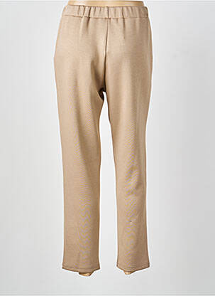 Jogging slim taille normale marron TINTA STYLE femme