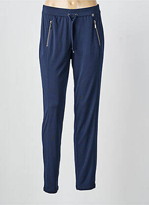 Jogging slim taille normale bleu BARBARA LEBEK femme