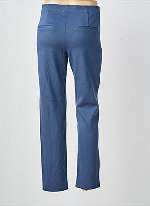 Pantalon slim taille élastique taille normale bleu BARBARA LEBEK femme