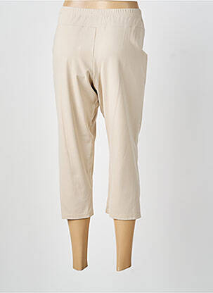 Pantacourt stretch taille normale beige GUY DUBOUIS femme
