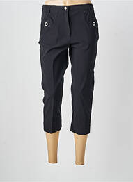 Pantacourt stretch taille normale noir TELMAIL femme