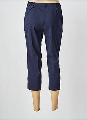 Pantacourt taille élastique taille normale bleu TELMAIL femme