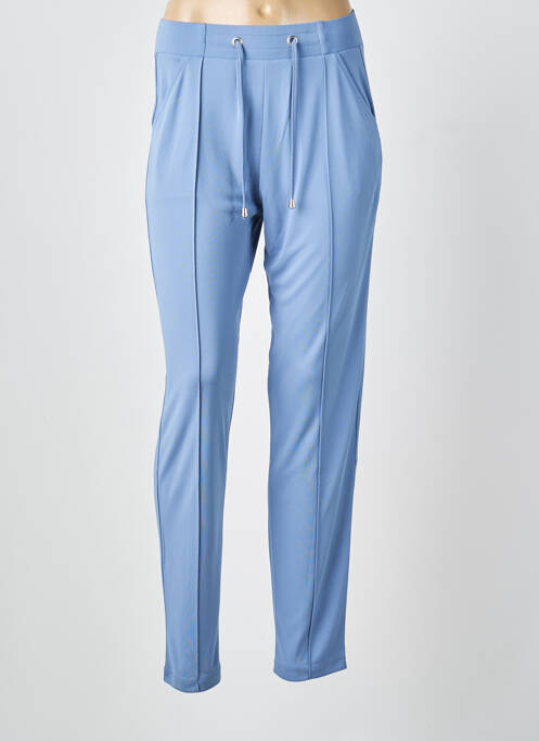 Pantalon slim taille élastique taille normale bleu ANANKE femme