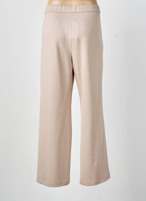 Pantalon large poches taille normale marron TINTA STYLE femme