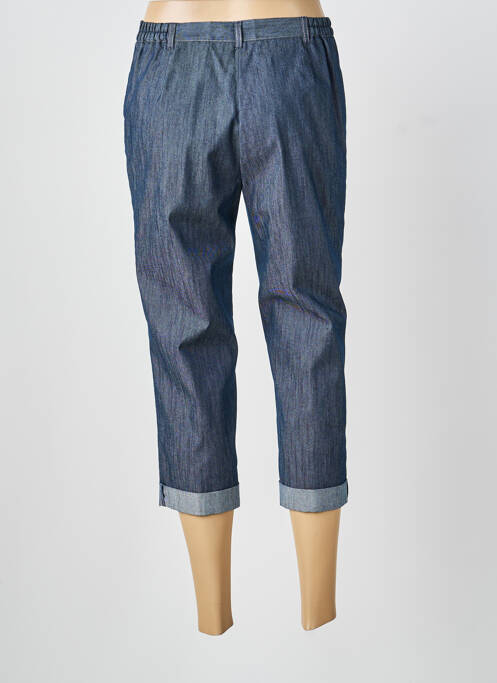 Pantacourt stretch taille normale bleu TELMAIL femme