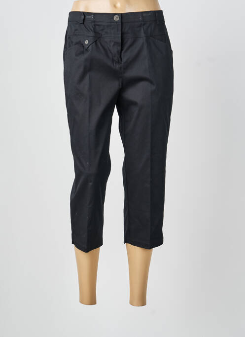 Pantacourt taille élastique taille normale noir TELMAIL femme