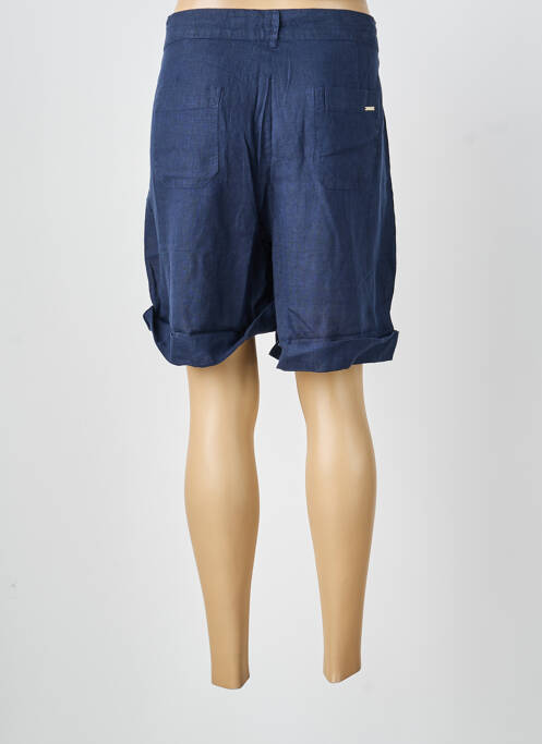 Short fermeture zippée sous rabat boutonné taille normale bleu SAINT JAMES femme
