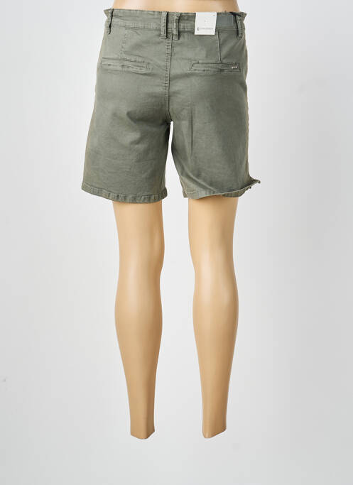 Short taille à pinces taille normale vert KALISSON femme