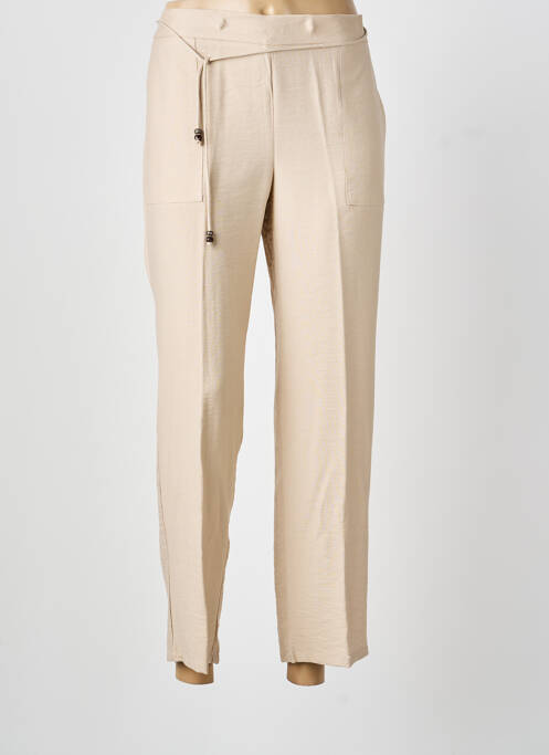 Pantalon 7/8 beige TINTA STYLE femme