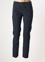 Jeans coupe slim stretch taille normale bleu ANNA MONTANA femme