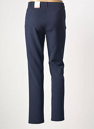 Pantalon droit stretch taille normale bleu FRANK WALDER femme