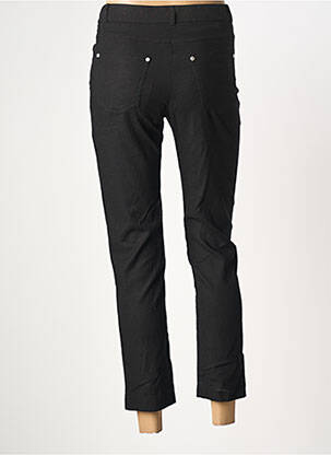 Pantalon 7/8 stretch taille normale noir GUY DUBOUIS femme