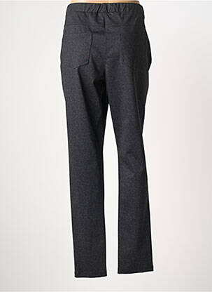 Pantalon droit stretch taille normale noir GUY DUBOUIS femme