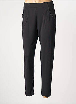 Pantalon slim taille élastique taille normale noir ANANKE femme