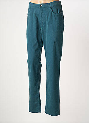 Pantalon droit vert GUY DUBOUIS femme