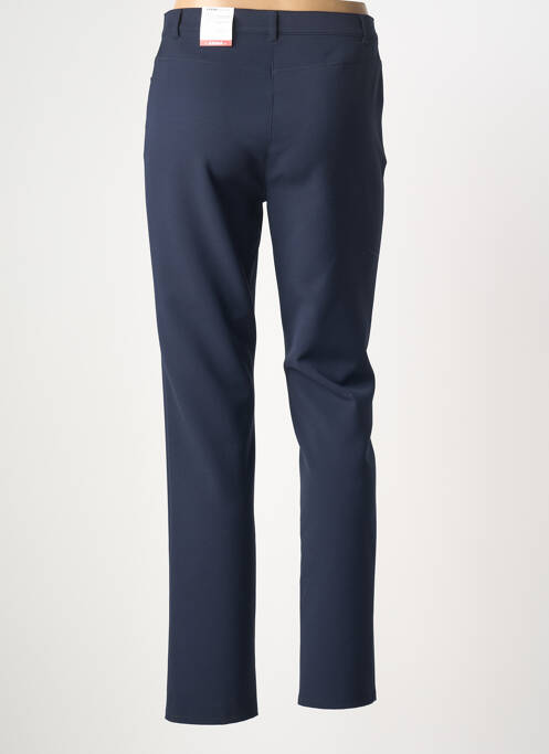Pantalon droit stretch taille normale bleu FRANK WALDER femme