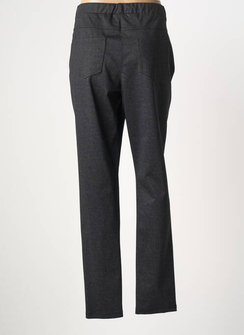 Pantalon droit stretch taille normale noir GUY DUBOUIS femme