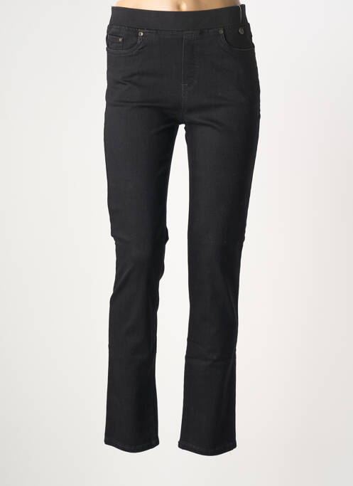 Jeans coupe slim noir ANNA MONTANA femme