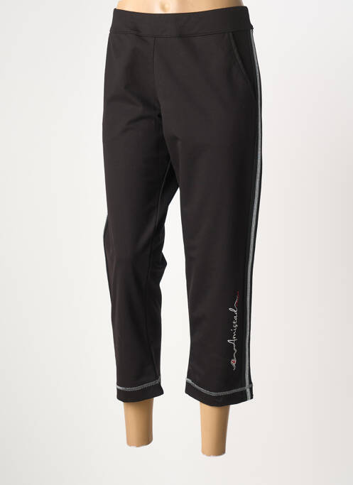 Pantacourt noir DOLCEZZA femme