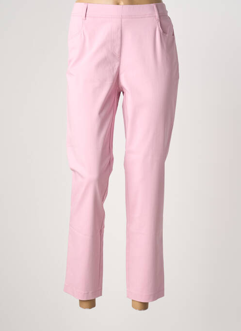 Pantalon 7/8 rose FRANK WALDER femme