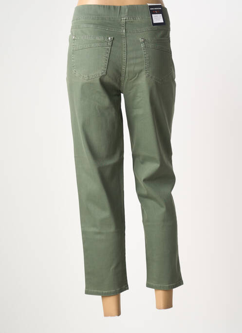Pantalon 7/8 vert ANNA MONTANA femme