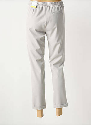 Pantalon 7/8 stretch taille normale gris FRANK WALDER femme