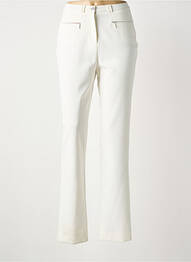 Pantalon slim taille normale taille normale beige GUY DUBOUIS femme