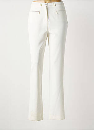 Pantalon slim taille normale taille normale beige GUY DUBOUIS femme