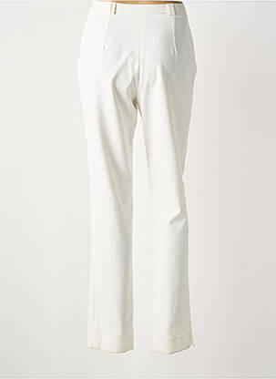 Pantalon slim taille normale taille normale beige GUY DUBOUIS femme